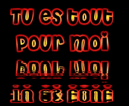 tu est pour moi